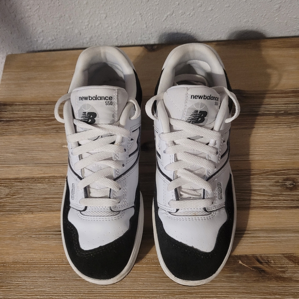 Black & White New Balance Sneakers